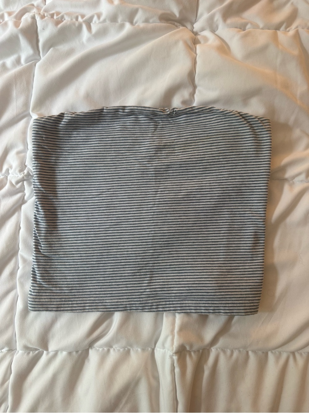 Brandy Melville - Striped Blue Tube Top